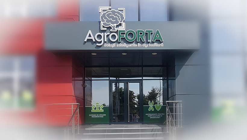 Объемные буквы Agro Forta