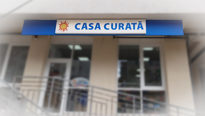 Световой короб Casa curata