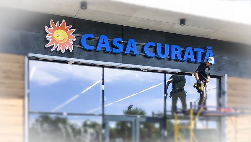 Объемные буквы Casa Curata