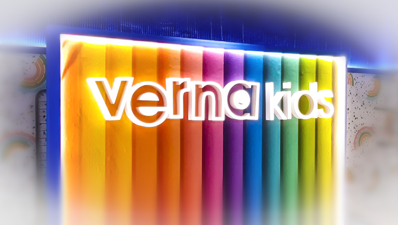 Объемные буквы Verna Kids