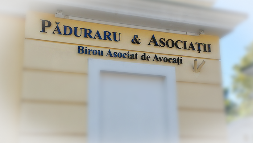 Объемные буквы Birou de avocati