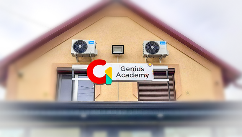 Caseta Luminoasă Genius Academy
