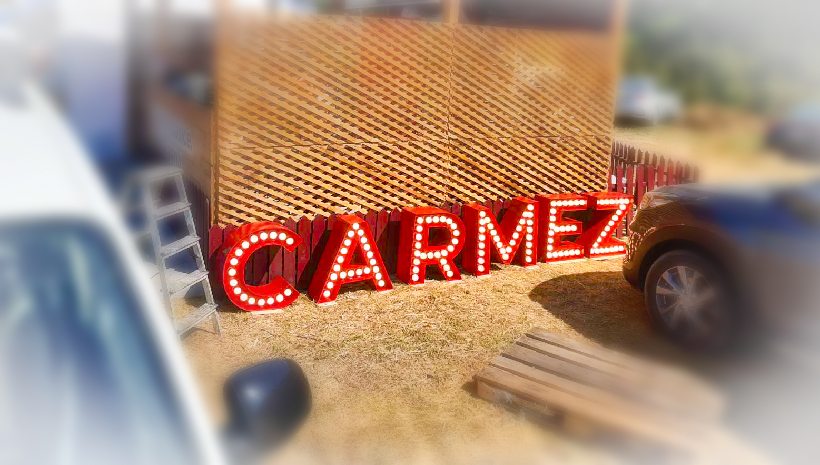 Объемные буквы Carmez