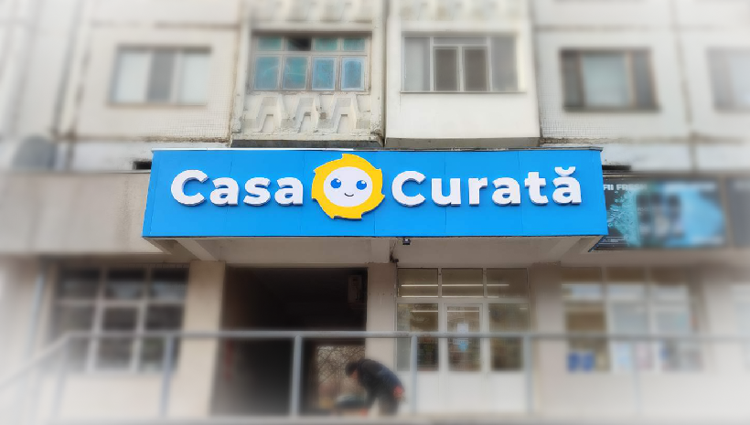Litere volumetrice Casa Curata