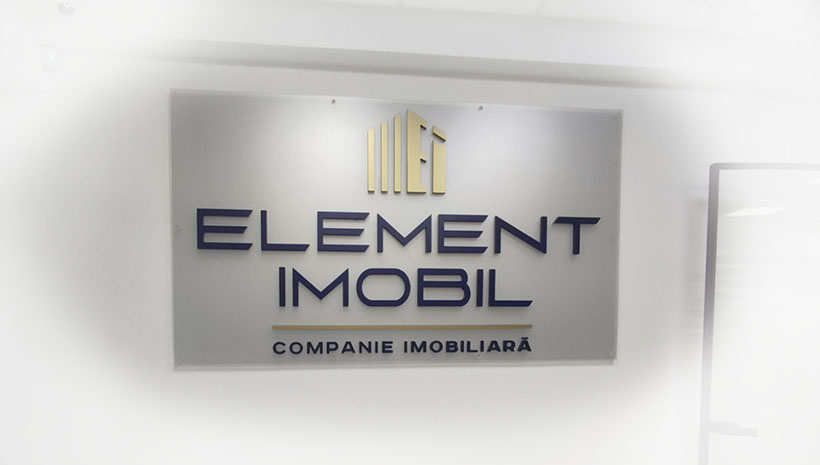 Объёмные буквы Element Imobil